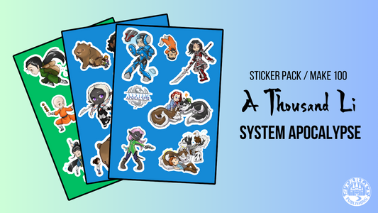 Now on Kickstarter: Exclusive Chibi Sticker Packs