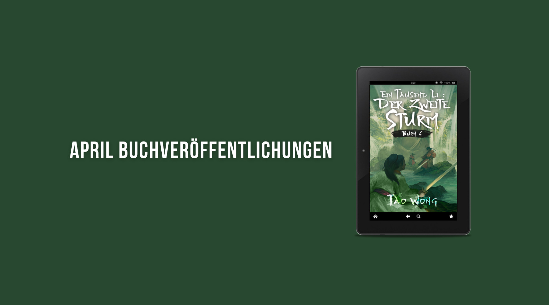 April Buchveröffentlichungen – Starlit Publishing