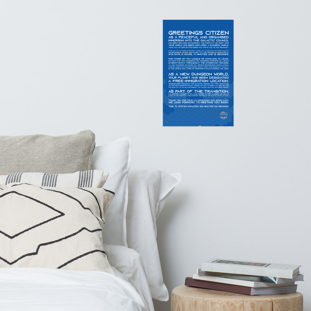 System Apocalypse Poster