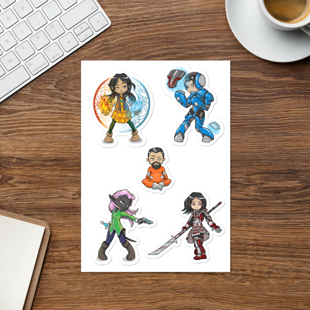 System Apocalypse Sticker Sheet