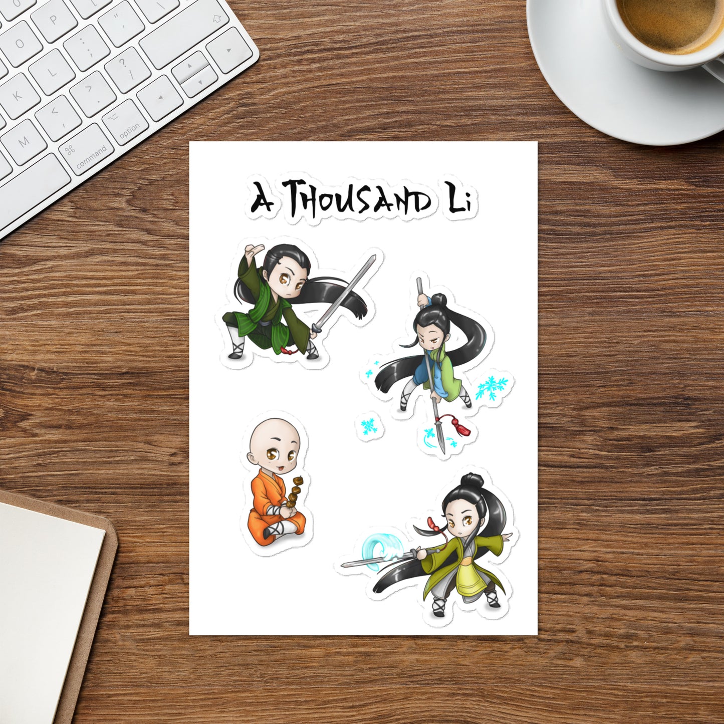 A Thousand Li Sticker Sheet (Version #1)