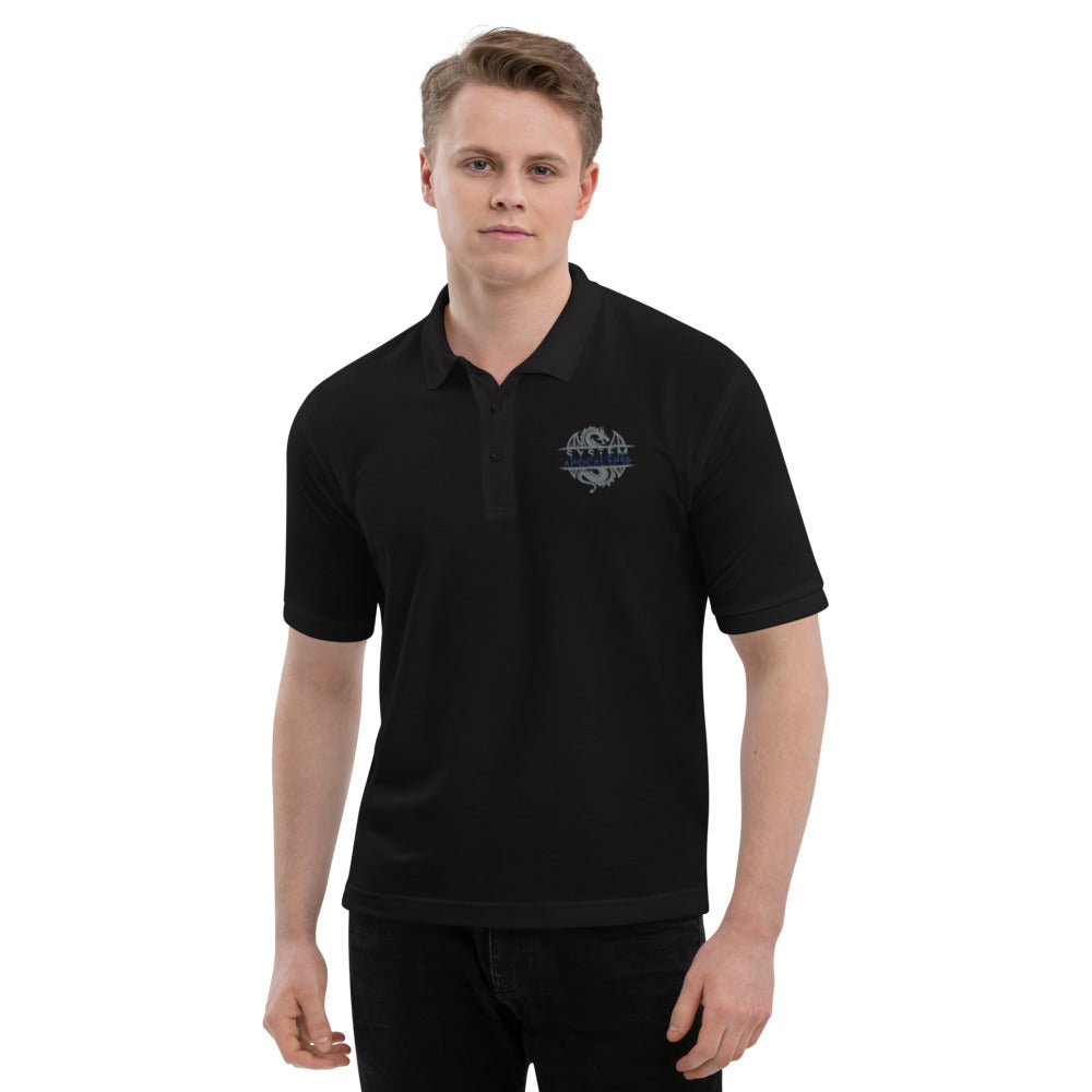 System Apocalypse Men's Premium Polo