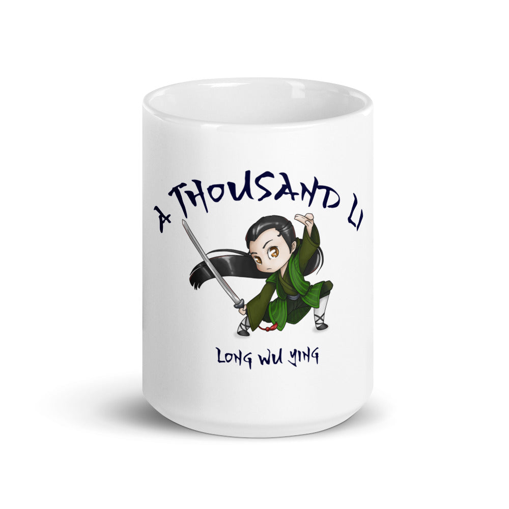 A Thousand Li - Wu Ying with Sword Mug