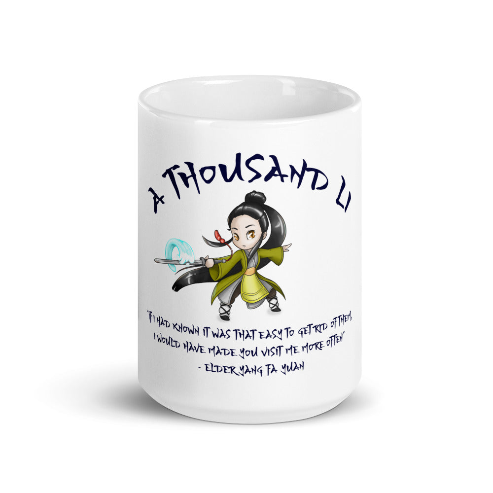 Elder Yang Mug on Unwanted Visitors