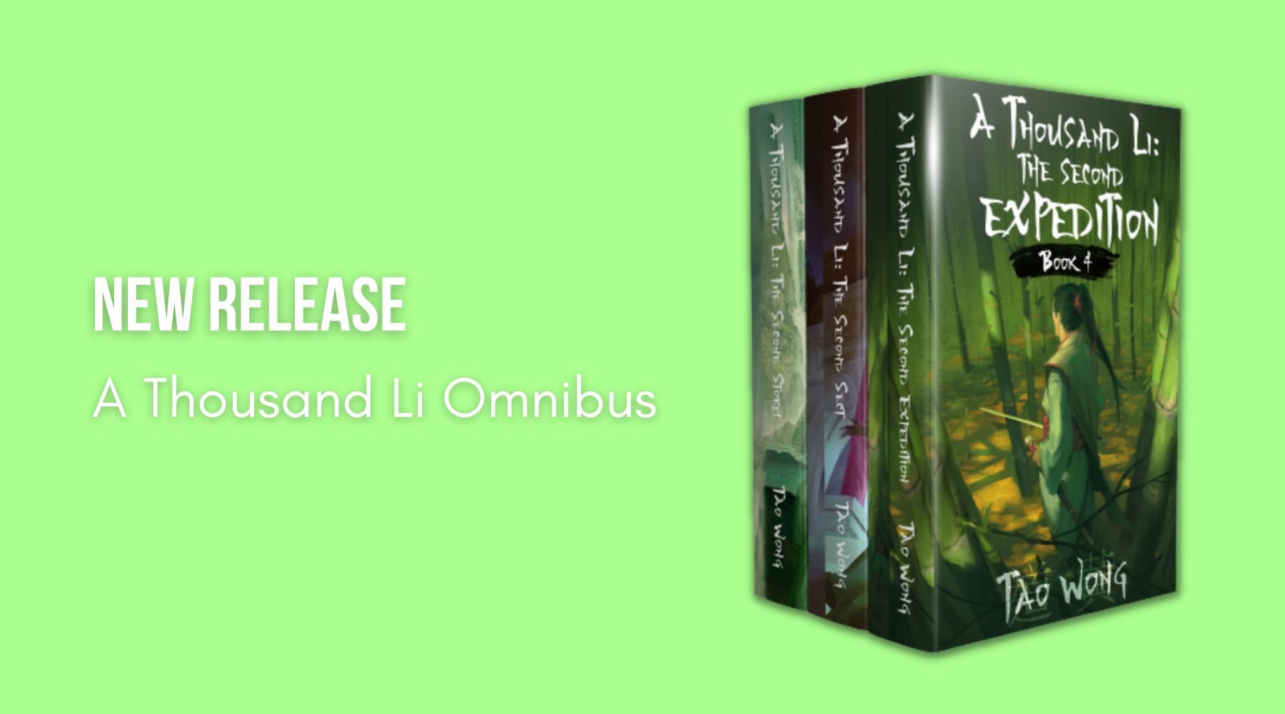 New Release: A Thousand Li 4-6 Omnibus – Starlit Publishing