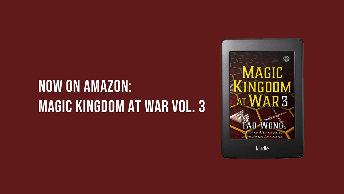 Now on Amazon: Magic Kingdom at War Vol. 3