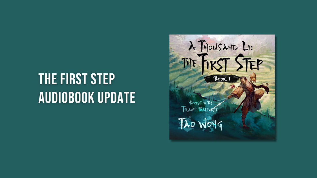 The First Step Audiobook Update