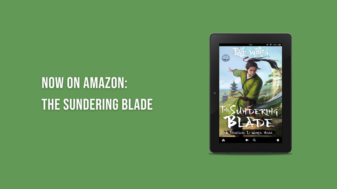 Now on Amazon: The Sundering Blade