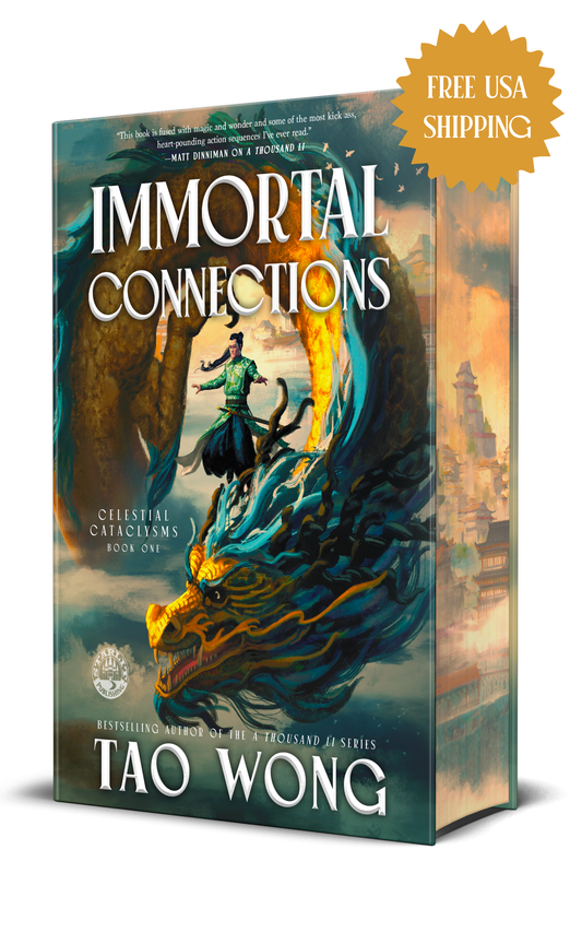 Immortal Connections First Print Edition Hardcover (Celestial Cataclysms #1) [PREORDER]