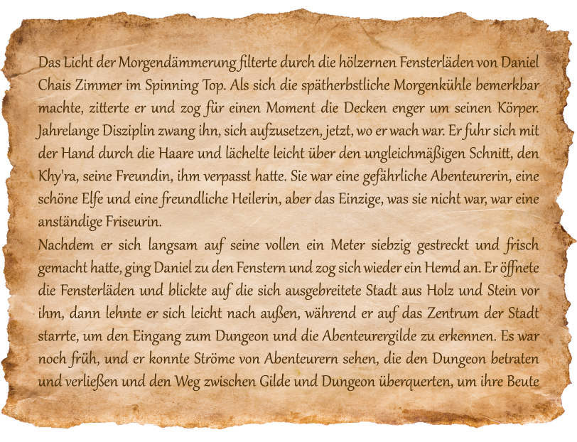 Die Seele eines Dungeons (Abenteuer in Brad #3)