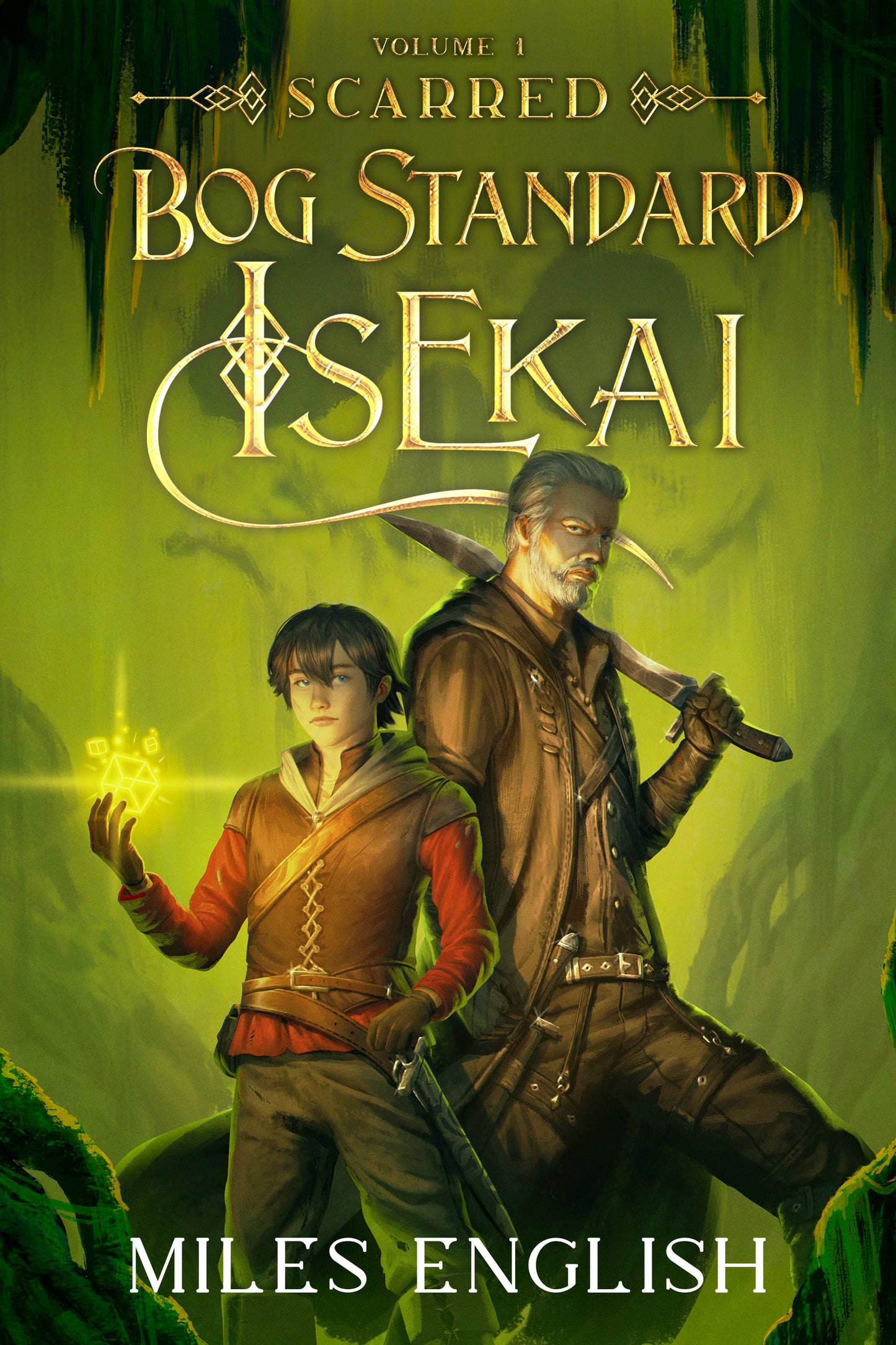 Bog Standard Isekai: Scarred - A LitRPG Isekai Adventure by Miles English