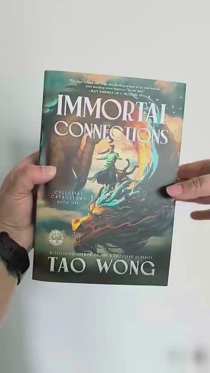Immortal Connections First Print Edition Hardcover (Celestial Cataclysms #1) [PREORDER]