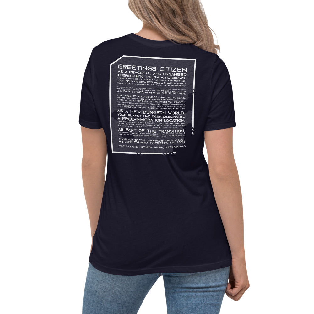 Women's System Apocalypse Advent T-Shirt